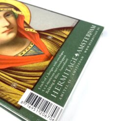 8 vnt. atviručių su ikonų atvaizdais ir 8 vnt. vokų komplektas 1,5×10,5×15 cm