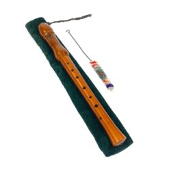 Hohner fleita “Konzert” su valymo šepečiu ir dėklu 33x3x3 cm