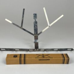 Vokiškas “Thuringia Wertheim” sulankstomas natų stovas 14x37x18 cm