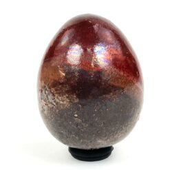 Metalinė, emaliuota kiaušinio figūra 7x7x9 cm