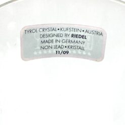 Austriškas “Riedel” krištolinio stiklo grafinas 750 ml 13x13x24 cm