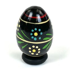 Medinė Velykų kiaušinio figūra 4x4x6 cm