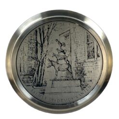 Metalinė lėkštė "Bremer Stadtmusikanten" 22x22x1,5 cm