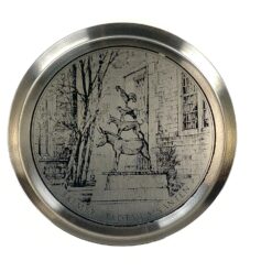 Metalinė lėkštė “Bremer Stadtmusikanten” 22x22x1,5 cm