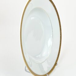 Porcelianiniai “Felda Porzellan” sriubos dubenys 5 vnt. kompl. 25x25x4,5 cm