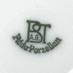 Porcelianiniai “Felda Porzellan” sriubos dubenys 5 vnt. kompl. 25x25x4,5 cm