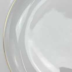 Porcelianiniai “Felda Porzellan” sriubos dubenys 5 vnt. kompl. 25x25x4,5 cm