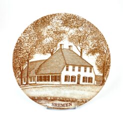 Porcelianinė dekoratyvinė Floss Porzellan lėkštė "Haus Riensberg Bremen" 2,5x24,5x24,5 cm