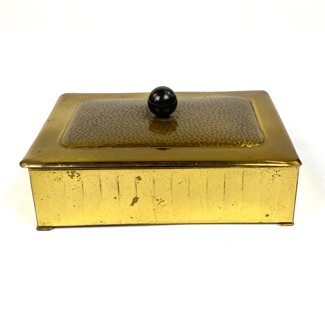 HN2003-interjero-ir-apdailos-detales-0 Žalvario skardos dėžutė 12,5×16,5×7 cm