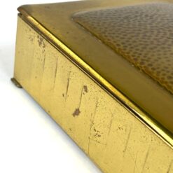 Žalvario skardos dėžutė 12,5×16,5×7 cm