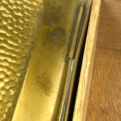 Žalvario skardos dėžutė 12,5×16,5×7 cm