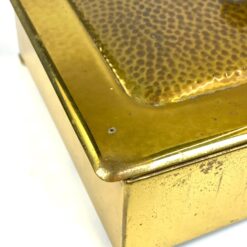 Žalvario skardos dėžutė 12,5×16,5×7 cm