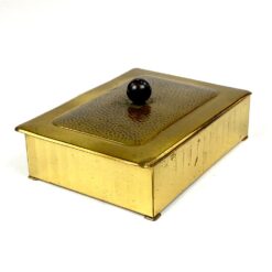 Žalvario skardos dėžutė 12,5×16,5×7 cm