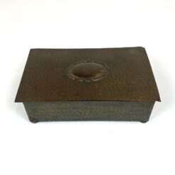 Žalvario skardos dėžutė 13,5x23x7,5 cm