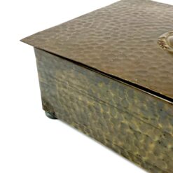 Žalvario skardos dėžutė 13,5x23x7,5 cm