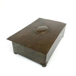 Žalvario skardos dėžutė 13,5x23x7,5 cm