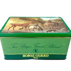 Vintažinė skardinė arbatos dėžė “Horse Guard Tee” 22×32,5×15,5 cm