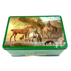 Vintažinė skardinė arbatos dėžė “Horse Guard Tee” 22×32,5×15,5 cm