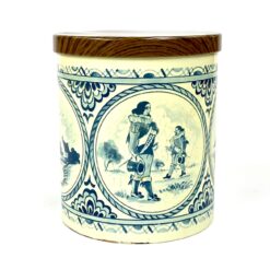 Vintažinė skardinė dėžutė "Klipps Kaffee Bremen" 11,5x11,5x13 cm