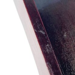 Kiniška medinė dėžutė su žalvario ir akmens dekoracijomis 9x12x5,5 cm