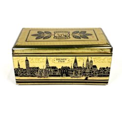 Vintažinė skardinė dėžutė "Ronning Kaffee" 9x15,5x7,5 cm