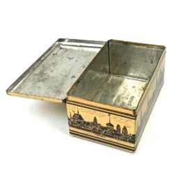 Vintažinė skardinė dėžutė “Ronning Kaffee” 9×15,5×7,5 cm