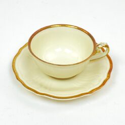 Porcelianiniai Rosenthal Parzival puodelis 80 ml ir lėkštutė 2 vnt. komplektas