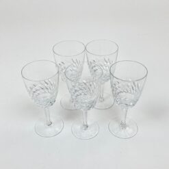 Vintažinės Spiegelau Tamara stiklinės taurelės (90 ml) 5 vnt. kompl. 6x6x13 cm