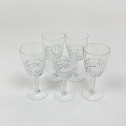 Vintažinės Spiegelau Tamara stiklinės taurelės (90 ml) 5 vnt. kompl. 6x6x13 cm