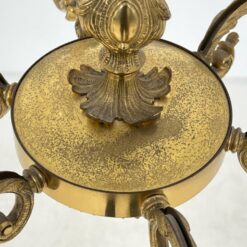 Pakabinamas žalvarinis šešių šakų sietynas 62x62x80 cm