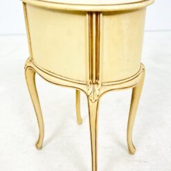 Provanso stiliaus medinė dviejų stalčių spintelė 31x42x59,5 cm