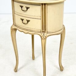 Provanso stiliaus medinė dviejų stalčių spintelė 31x42x59,5 cm