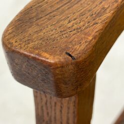 Ąžuolinio rėmo krėslas su austu gobelenu 55x62x78 cm, 46 cm