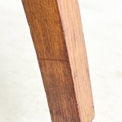 Ąžuolinio rėmo krėslas su austu gobelenu 55x62x78 cm, 46 cm