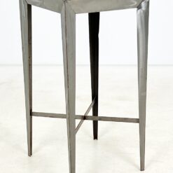 Aukštas metalinis industrinio stiliaus staliukas 40x40x80 cm