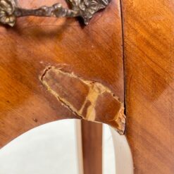 Liudviko XV laikotarpio stiliaus spintelė onikso stalviršiumi 34x51x67 cm