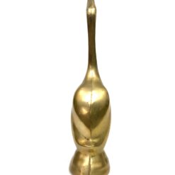 Žalvarinė paukščio statula 8x5x21 cm