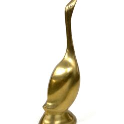 Žalvarinė paukščio statula 8x5x21 cm