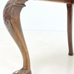 Chippendale stiliaus riešutmedžio krėslai su veliūru 2 vnt. kompl. 59x61x100 cm, 48 cm