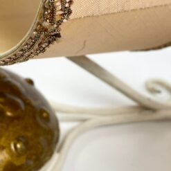 Metaliniai sieniniai šviestuvai tekstilės gaubtais 2 vnt. kompl. 19x12x36 cm