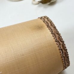 Metaliniai sieniniai šviestuvai tekstilės gaubtais 2 vnt. kompl. 19x12x36 cm