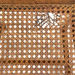 Ąžuolinės drožinėtos kėdės su ratanu 8 vnt. kompl. 47×47,5×97,5 cm, 47 cm