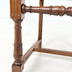 Ąžuolinės drožinėtos kėdės su ratanu 8 vnt. kompl. 47×47,5×97,5 cm, 47 cm