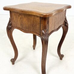 Ąžuolinė vieno stalčiaus spintelė 43x43x57 cm