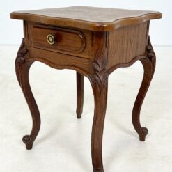 Ąžuolinė vieno stalčiaus spintelė 43x43x57 cm