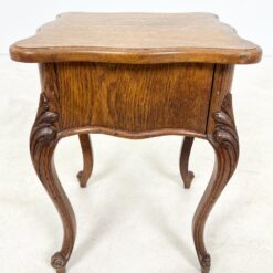 Ąžuolinė vieno stalčiaus spintelė 43x43x57 cm