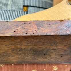 Angliško stiliaus raudonmedžio kėdės su gobelenu 6 vnt. komplektas 49x45x88 cm, 45 cm