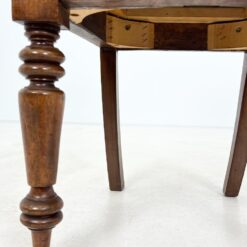 Angliško stiliaus raudonmedžio kėdės su gobelenu 6 vnt. komplektas 49x45x88 cm, 45 cm