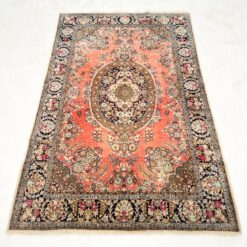 Šilkinis rankų darbo kilimas "Qum" 218x136x0,4 cm