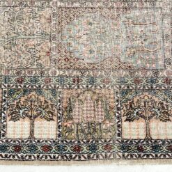 Rankų darbo kilimas iš šilko ir medvilnės 313x241x0,3 cm